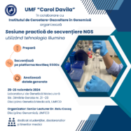 Înscriere pentru Workshop-ul hands-on de Secvențiere Next-Gen a întregului genom