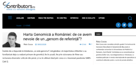 Harta Genomică a României: de ce avem nevoie de date genomice de referință populaționale?