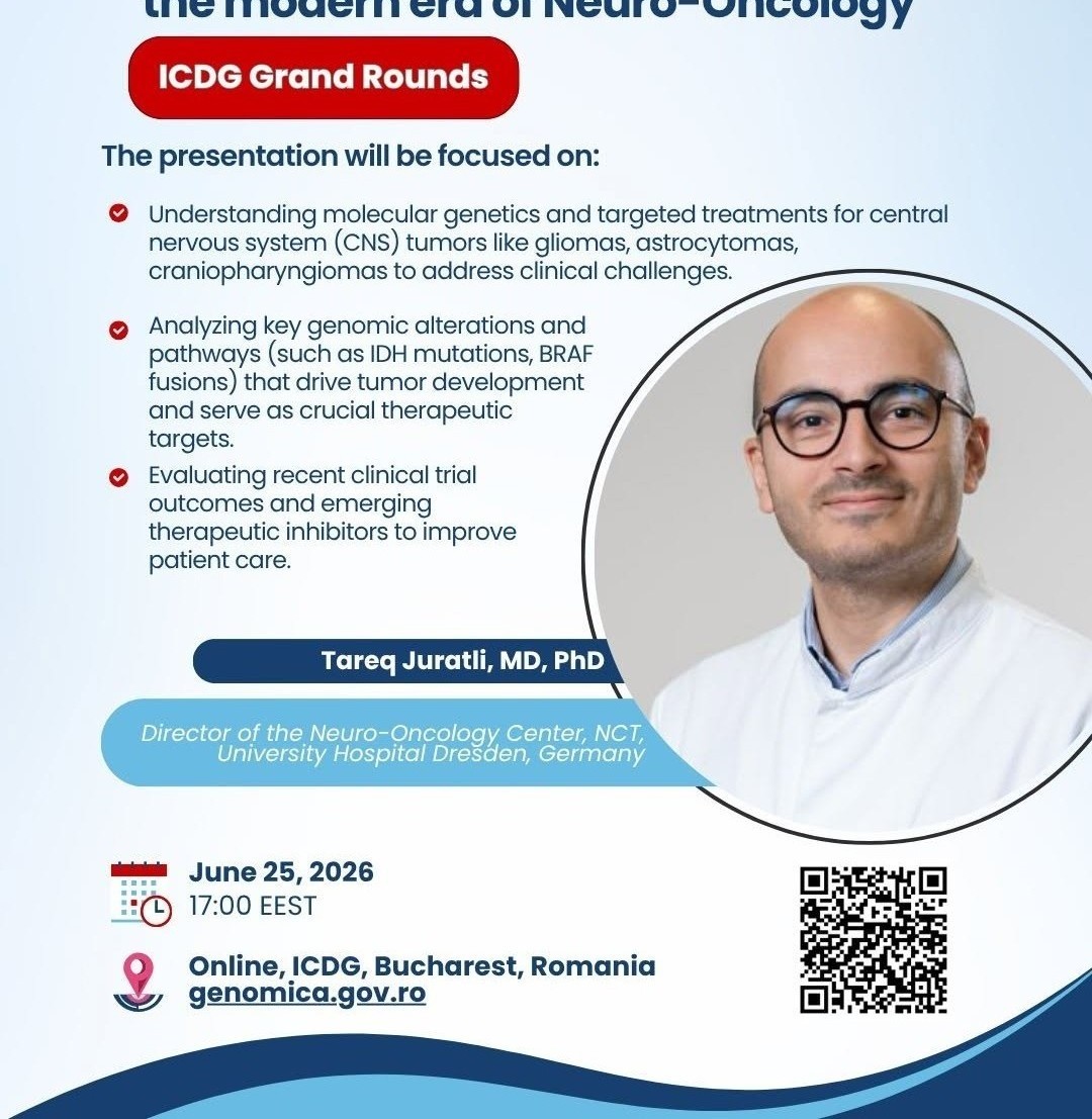 Targeted Treatment in CNS Tumors in the modern era of Neuro-Oncology — Prof. Dr. Tareq Juratli, Director of the Neuro-Oncology Center, NCT, University Hospital Dresden, Germany