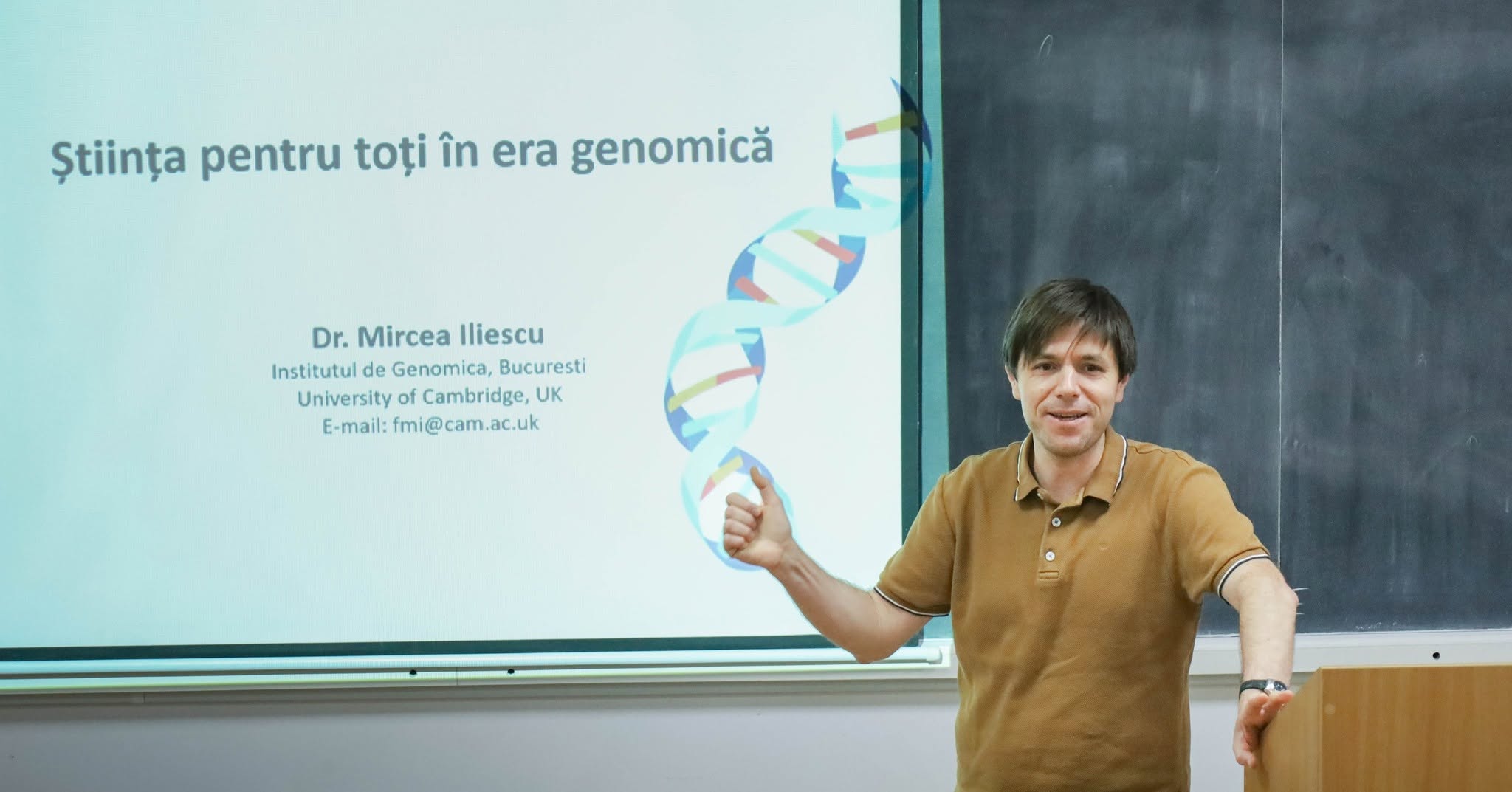 Dr. Mircea Iliescu despre genomică și medicina viitorului: impactul asupra sănătății, evoluției umane și societății moderne